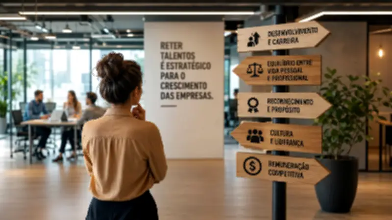 Reter talentos se torna estratégico, superando desafios de contratação