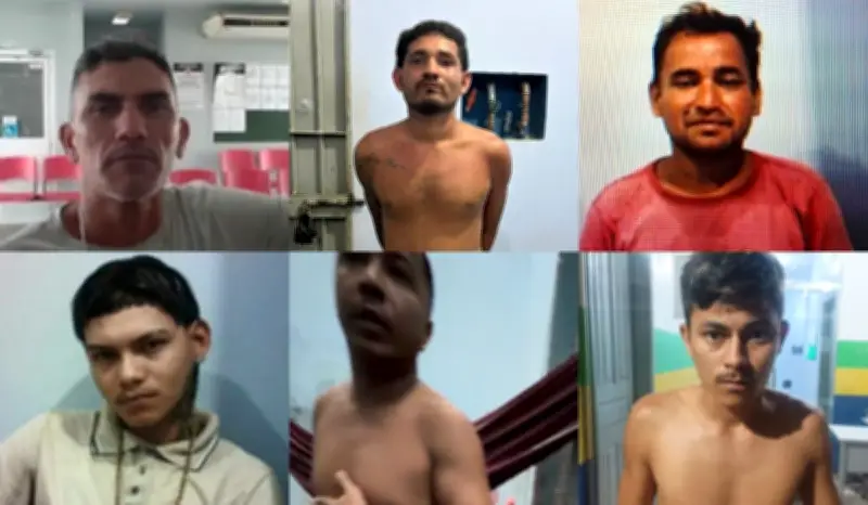 Seis detentos fogem de delegacia no interior do Amazonas