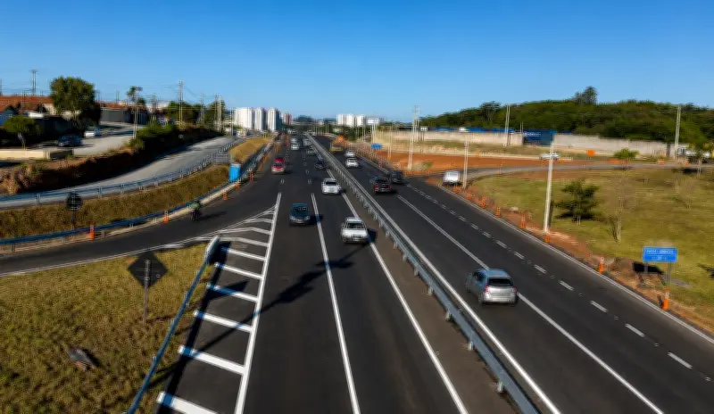 SP-304 liberada após 15 meses de obras de viadutos em Piracicaba