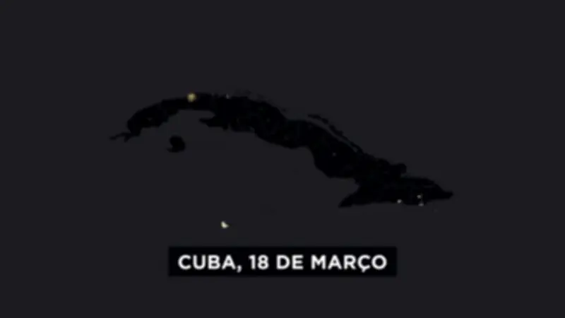 Terceiro apagão em seis meses atinge toda a ilha de Cuba