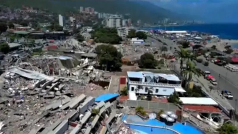 Terremoto histórico na Venezuela: buscas e drama em La Guaira