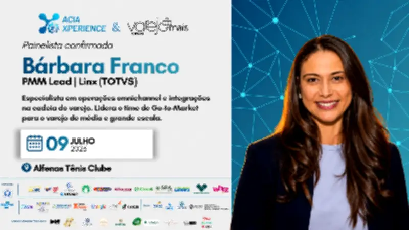 TOTVS Linx apresenta ERP omnichannel no ACIA Experience & Varejo+