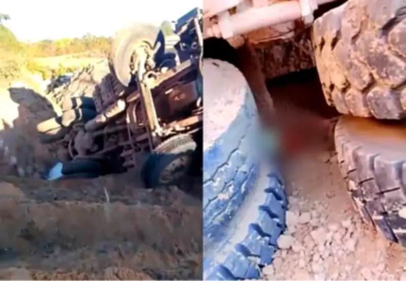Trabalhador morre ao pular de caminhão em acidente na TO-030