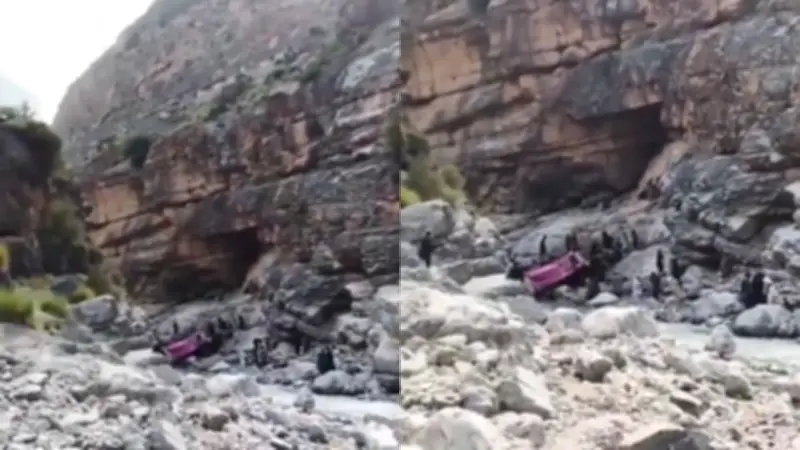Tragédia no Paquistão: ônibus cai em barranco e mata 40