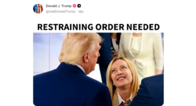 Trump ataca Meloni com imagem editada; premiê evita conflito na Otan