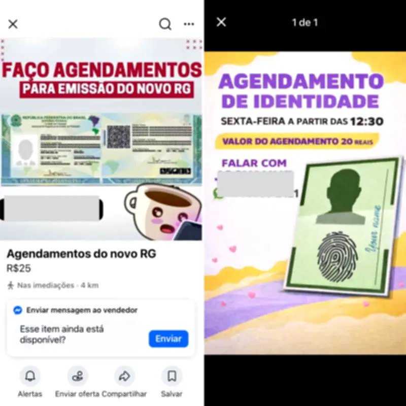 Venda irregular de senhas para nova identidade em RO é investigada