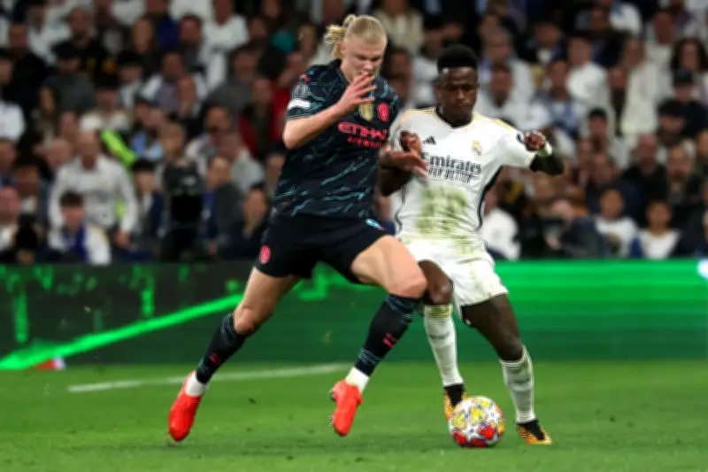 Vini Jr. supera Haaland em confrontos por clubes antes do duelo na Copa