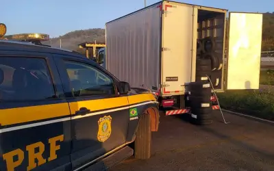 Cinco presos por roubo de carga de pneus na Fernão Dias em MG