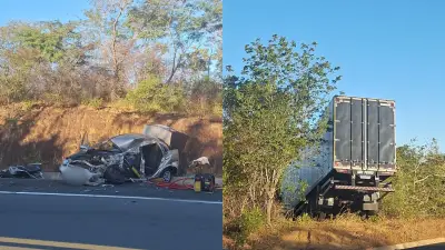 Colisão frontal entre carro e caminhão mata um na BR-343 no PI