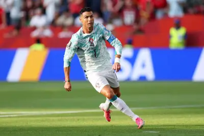 Cristiano Ronaldo marca primeiro gol em mata-mata de Copa do Mundo