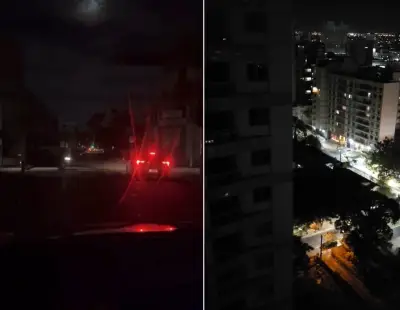 Falta de energia elétrica em Campos deixa moradores e comerciantes no escuro