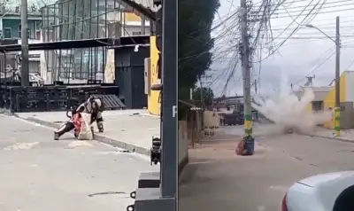 Granada é encontrada em telhado de creche na Zona Norte do Rio