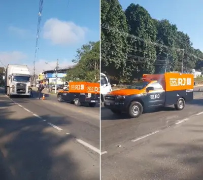 Jovem de 26 anos morre atropelada por carreta na RJ-186 em Santo Antônio de Pádua