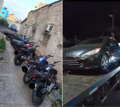 Operação em Cabo Frio apreende 13 motos e 2 carros irregulares
