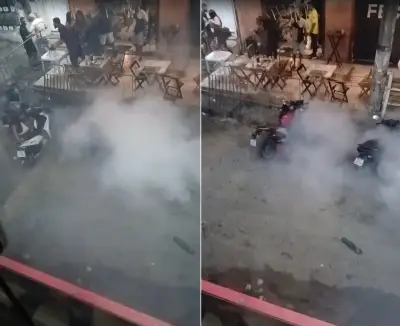 PM usa gás lacrimogêneo após jogo da Seleção e moradores denunciam em Cabo Frio