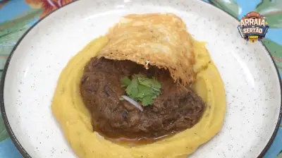 Polenta com ragu vence Concurso de Culinária Junina da TV Grande Rio