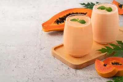 Smoothie de mamão: benefícios e receita prática em 1 passo