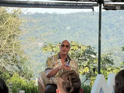 The Rock no Rio: fala sobre live-action de 'Moana' e palpita sobre a Copa