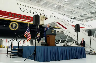 Trump voa no novo Air Force One doado pelo Catar