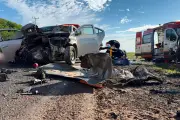 Acidente na PR-317 mata passageiro e fere três em Santa Helena