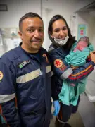 Bebê nasce em elevador de hospital durante parto atendido pelo Samu no interior de SP