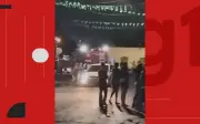Homem ferido por espada durante guerra em Cruz das Almas na Bahia