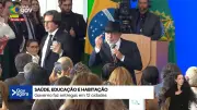 Lula mostra dedo do meio e diz que pobre merece coisas boas