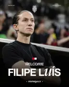Monaco anuncia Filipe Luís como técnico até 2028
