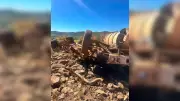 Motorista morre ao tombar caminhão-pipa na MG-414 em Araguari