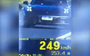 Motorista é multado a 249 km/h na Castello Branco, dobro do limite