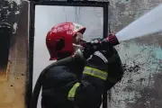 Mulher com 90% do corpo queimado é resgatada de incêndio em MT