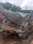Mulher morre em acidente entre carro e carreta em Carlos Chagas