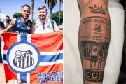 Norueguês tatuou escudo do Santos e revela torcida dividida na Copa
