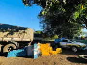 PMRv apreende 1,8 mil caixas de remédios e 1,2 mil celulares sem nota