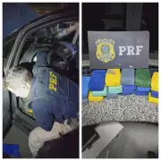 PRF apreende 17,6 kg de pasta base de cocaína em Betim