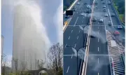Sistema de névoa em prédios na China viraliza ao amenizar calor extremo