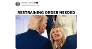 Trump ataca Meloni com imagem editada; premiê evita conflito na Otan